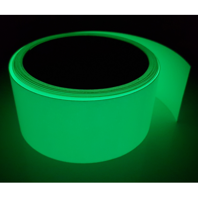 Taśma fotoluminescencyjna 50mm/5m (świecąca w ciemności)