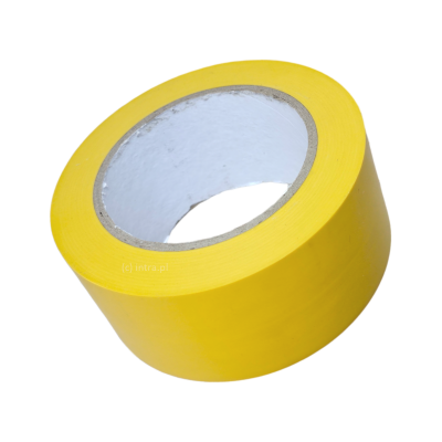 Taśma znakująca PVC Intra T2715 50mm/33m żółta