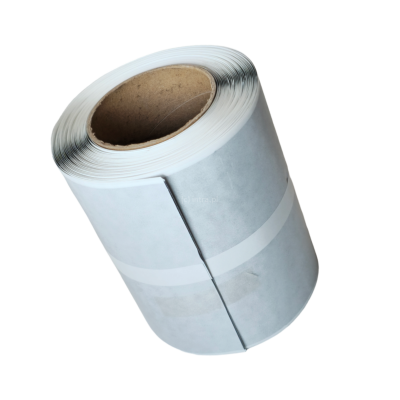 Alubutyl B2 0,6mm/150mm/10m taśma butylowa z aluminium, klej szary, przekładka papierowa dzielona, BOX